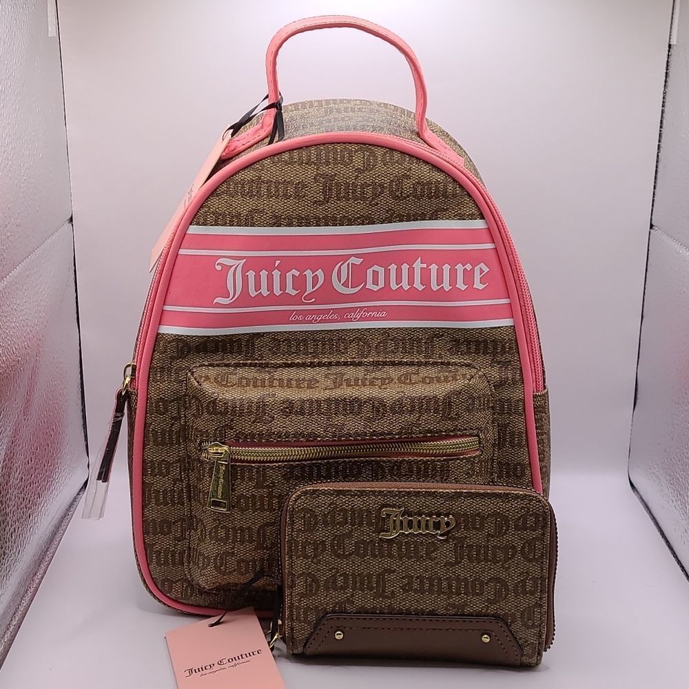 Juicy Couture Billboard Backpack and Wallet